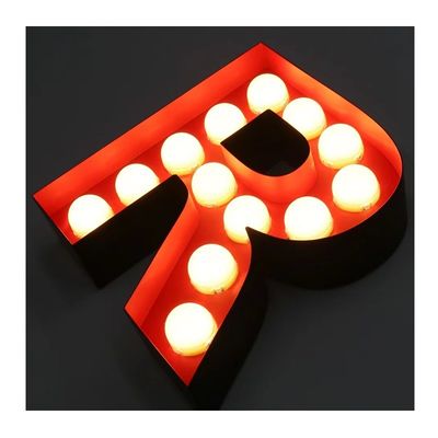 Σήμανση εμπορικού κέντρου Custom LED Backlit γράμματα με φωτισμό νεόνιο και γράμματα αλουμινίου
