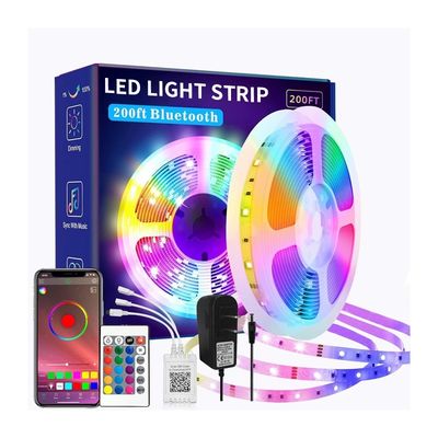 Έξυπνο 12V Wifi τηλεχειριζόμενο 5050 2835 RGB COB LED Strip Light με βαθμολογία IP65