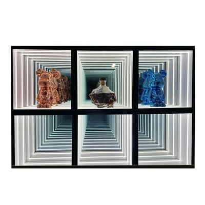 DC12V/AC110-220V Τετάρτηση Ατελείωτο καθρέφτη άβυσσο Εμφάνιση Κουβέρτες για τις βιτρίνες του καταστήματός σας
