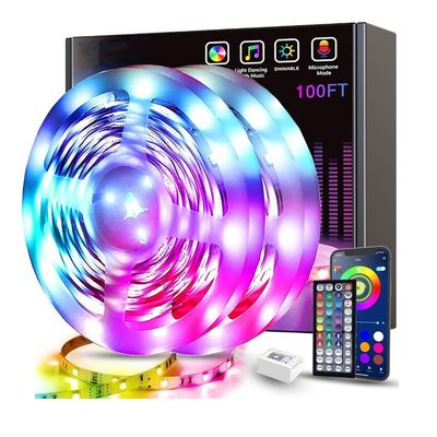 18/30/60 LEDs SMD5050 LED Flexible Strip Light Kits DC 12V/24V για εμπορική διακόσμηση