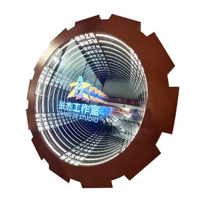 Εσωτερικό Custom Infinity Mirror LED γράμματα 3D Σήμα με Mini φωτεινό σχεδιασμό χαρακτήρα