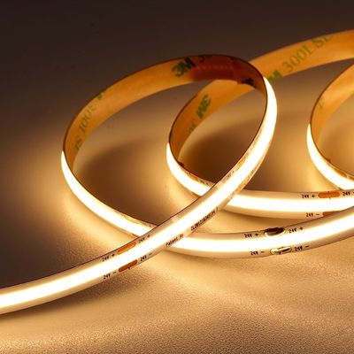 Κόψιμο COB LED Strip Light Kit 24v με 50000 ώρες διάρκεια ζωής και πολλαπλά χρώματα λευκό