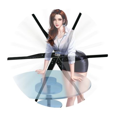 3D ολογραμική οθόνη με εξωτερική διαφήμιση και χρόνο απόκρισης 10ms Ολογραφικοί ανεμιστήρες