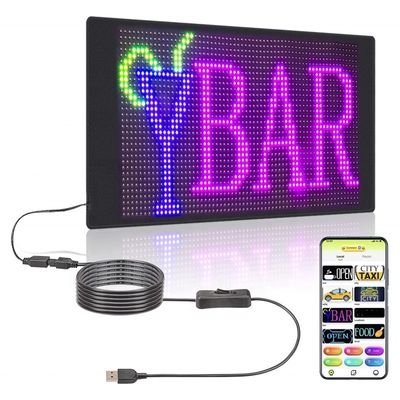 800-1100 cd/m2 φωτεινότητα Ευέλικτο LED πάνελ για διαφήμιση αυτοκινήτων