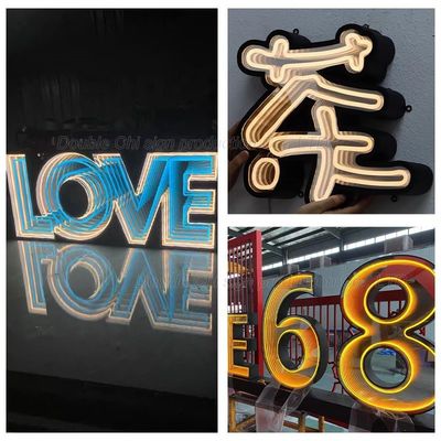 Προσαρμογή Marquee 4ft LED Light Letter με Infinity Background και DC 12V Power