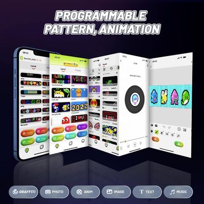 ODM LED Matrix Panel Scrolling LED Sign Display για προγραμματιζόμενα μηνύματα