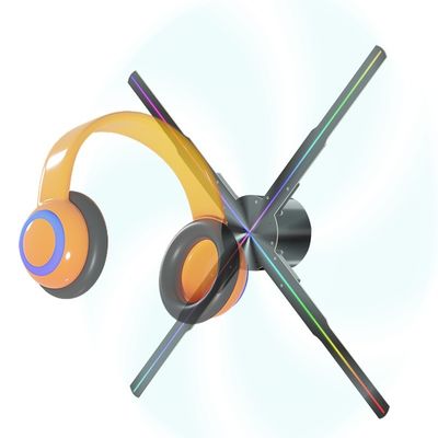 100-240W/AC 50/60HZ 3D Ολόγραμμα Χριστουγεννιάτικο Δέντρο Ολόγραφική Διαφημιστική Μηχανή Z8 75cm