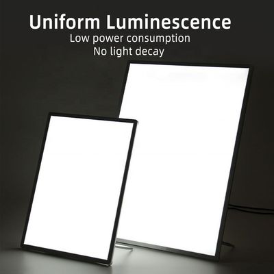 Αλουμινένιο πλαίσιο Slim LED Light Box για εσωτερική διαφήμιση