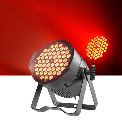 Αδιάβροχο 54*3w RGB 3in1 Led Par Can 64 RGBW Φως πλυντηρίου τοίχων Dmx για γαμήλια γεγονότα