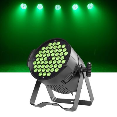 54x3w Rgbw Led Φώτα σκηνής ιδιωτικό μοντέλο Dmx πλύση 3in1 Par Φως αλουμίνιο για γάμο