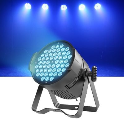 Υδατοασφαλής εξωτερικός 54x3w RGB 3in1 RGBW ζεστό δροσερό λευκό LED Par Light για DJ Party