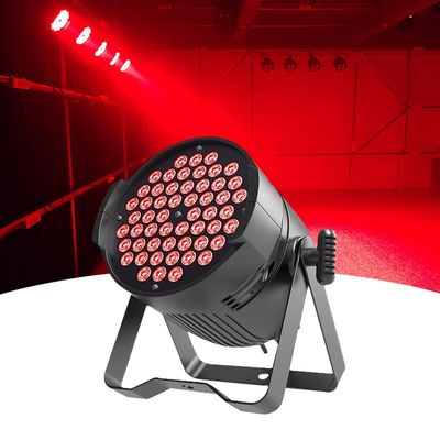Επαγγελματικό φωτισμό σκηνής 54*3w LED Par Light με DMX έλεγχο και ηχητική ενεργοποίηση