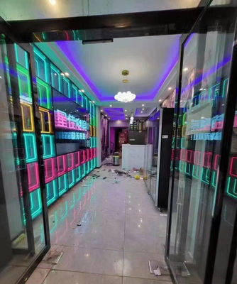 Προσαρμοσμένα 3D Hologram Fan Infinity LED καθρέφτες με 300000 ώρες ζωής