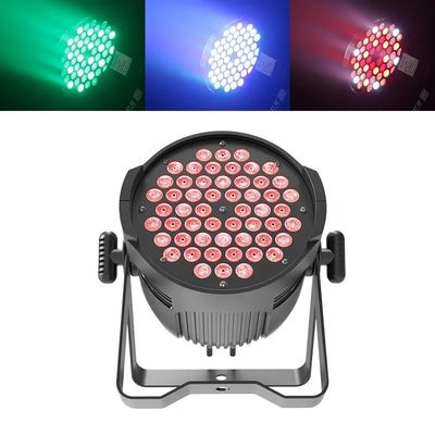 Διαφωτισμός γάμου ντίσκο DMX Par Light με τηλεχειριστήριο LED 54 * 3W Φως σκηνής