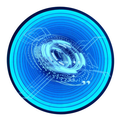 50C Διακόσμηση Custom LED Mirror Sign 3D Hologram Fan Magic Mirror για την διακόσμηση τοίχου