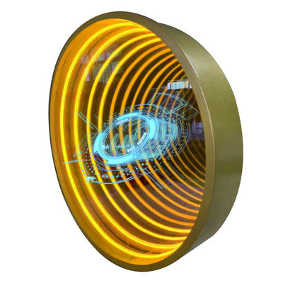 Προσαρμοσμένα 3D Projector Mirror Ακρυλικά διαφημιστικά φωτεινά κουτιά με τάση εισόδου 12V