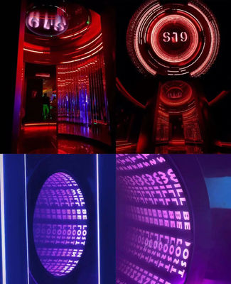 MirrorInfinity Mirror 3D LED με ακρυλικά γράμματα και 3D αποτέλεσμα ολόγραμμα