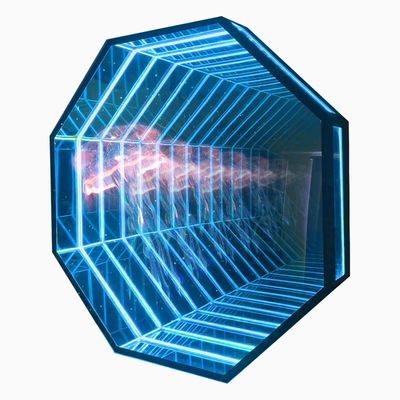 Νεαρή προσαρμοσμένη σήμανση καθρέφτη LED με 3D ολόγραμμα και 300000 ώρες ζωής