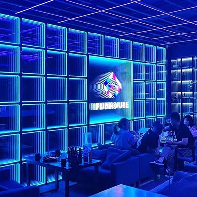 DC 12V κατανάλωση ρεύματος Custom Design Infinity Effect Neon Sign για τοίχο διακόσμηση