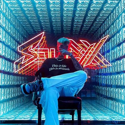 DC 12V κατανάλωση ρεύματος Custom Design Infinity Effect Neon Sign για τοίχο διακόσμηση