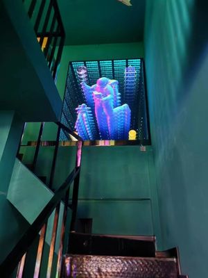 Ατσάλι από ανοξείδωτο χάλυβα Neon Infinity Mirror Led Logo Letter ICONS για πάρτι και διακόσμηση σπιτιού