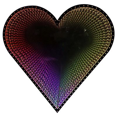 LED Word Infinity Mirror Letter Sign για διακόσμηση καταστημάτων και ξενοδοχείων Προσαρμοσμένο προϊόν