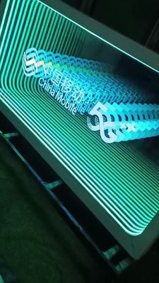 3D Abyss Mirror Neon Ακρυλικό Φωτεινά γράμματα με φωτισμό Neno Νεαρό Custom Size Σχήμα